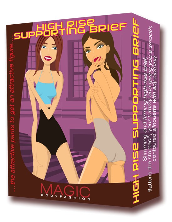 Magic BodyFashion ����������� ����� high rise supporting bri / ������� 2 XL